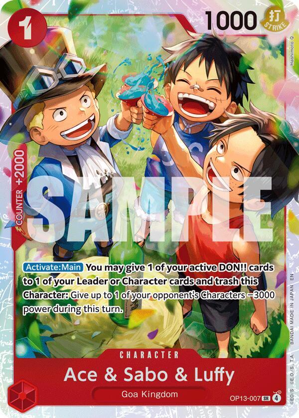 Ace & Sabo & Luffy - Carrying On His Will (OP13)