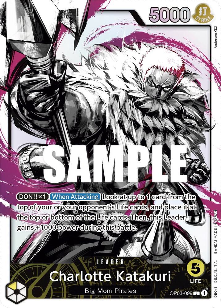 Charlotte Katakuri (099) (Alternate Art) - Pillars of Strength (OP03)