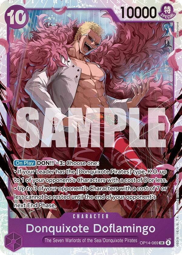 Donquixote Doflamingo - OP14-069 - The Azure Sea's Seven (OP14)