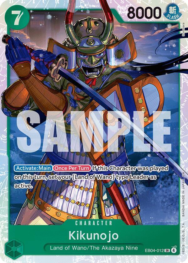 Kikunojo - EB04-012 - The Azure Sea's Seven (OP14)