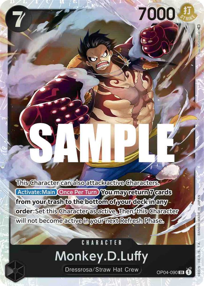 Monkey.D.Luffy (090) - Kingdoms of Intrigue (OP04)