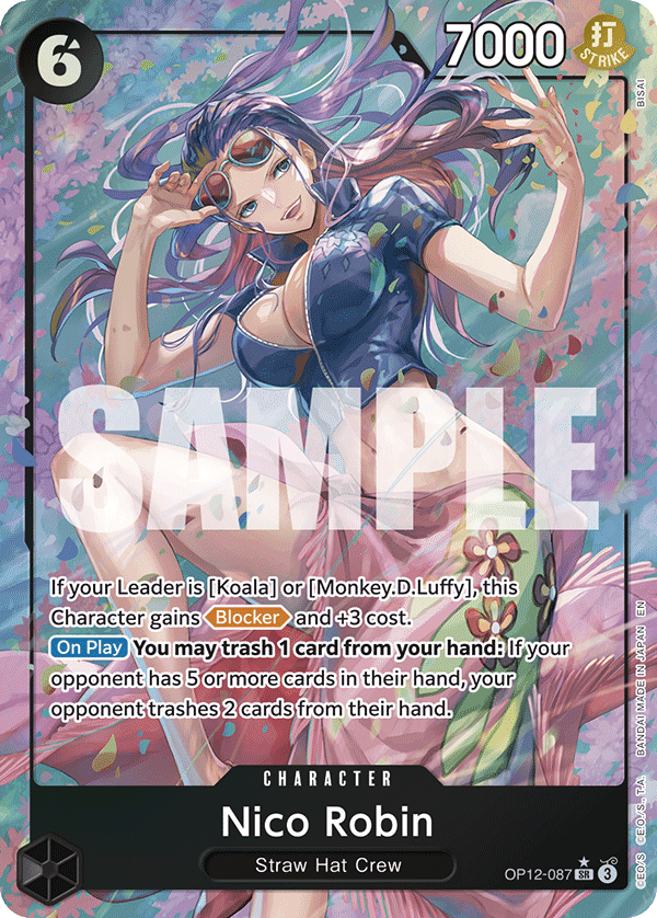 Nico Robin OP12-087 Alt Art