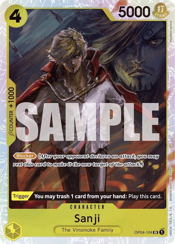 Sanji  - Premium Booster -The Best-