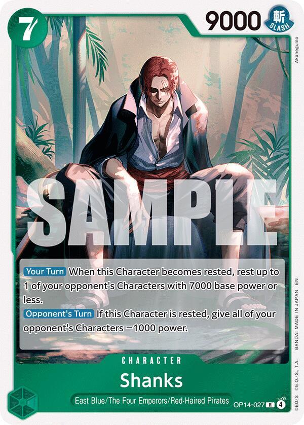 Shanks - The Azure Sea's Seven (OP14)