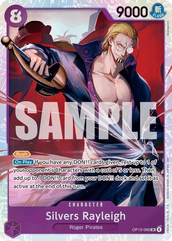 Silvers Rayleigh - Carrying On His Will (OP13)