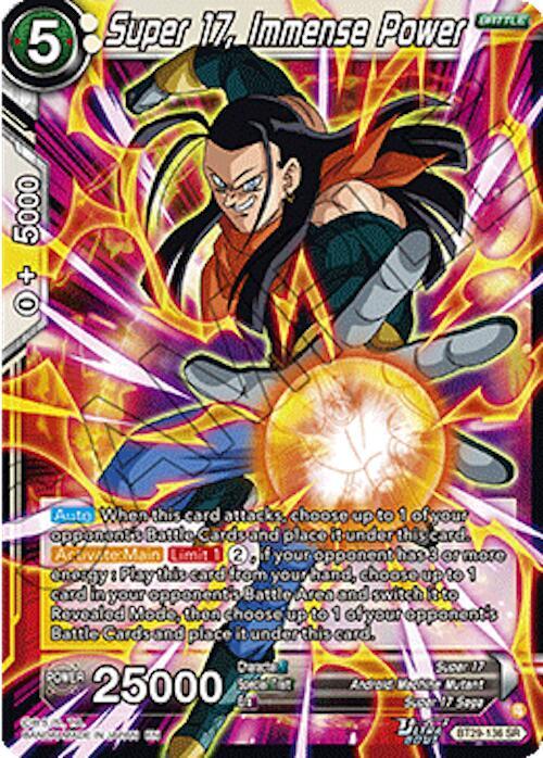 Super 17, Immense Power - Fearsome Rivals (BT29)