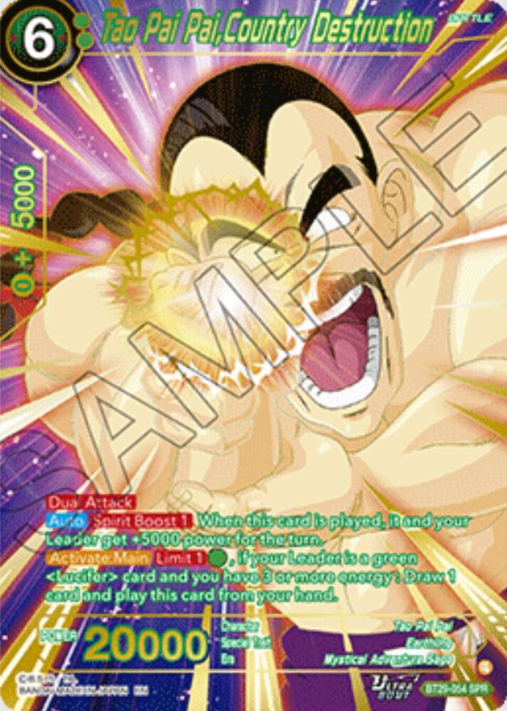 Tao Pai Pai, Country Destruction (SPR) - Fearsome Rivals (BT29)